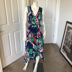 Maeve Floral Wrap Dress with Pockets 8